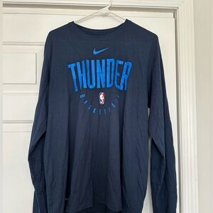 Nike Thunder Basketball Long Sleeve Shirt